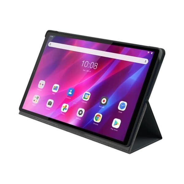Flipfodral för LENOVO Tab K10 ZA8N, ZA8R, ZA8S, ZA8T, ZA9K surfplatta - Grå - 10,1 tum