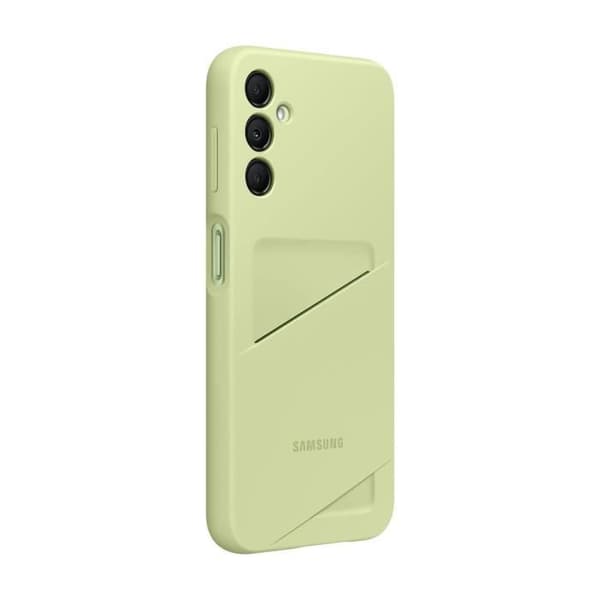 Bakskydd SAMSUNG med kortfack Galaxy A14 4G / 5G Ljusgrön