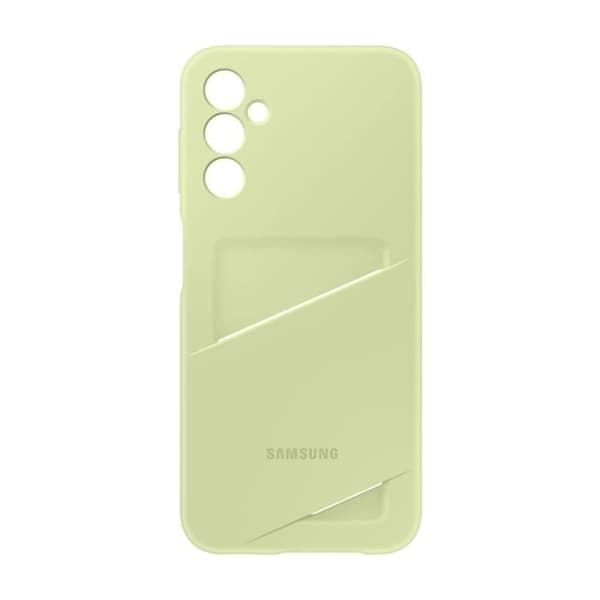 Bakskydd SAMSUNG med kortfack Galaxy A14 4G / 5G Ljusgrön
