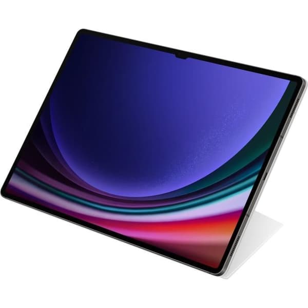 Etui Smart Book Cover - Samsung - Galaxy Tab S9 Ultra - Vit - Hybrid - Optimal skydd