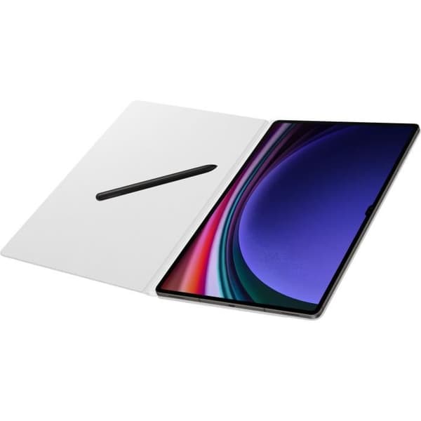 Etui Smart Book Cover - Samsung - Galaxy Tab S9 Ultra - Vit - Hybrid - Optimal skydd