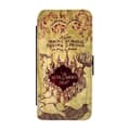 Miniatyrbild 1 av 3: Harry Potter Marauder's Map Samsung Galaxy A22 5G Flip Mobilfodral