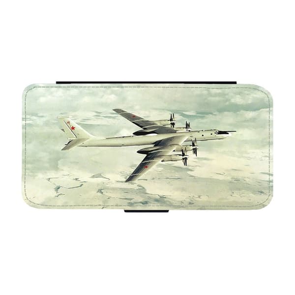 Tupolev Tu-95 Strategic Bomber Flip Telefonetui Til Samsung Galaxy A22