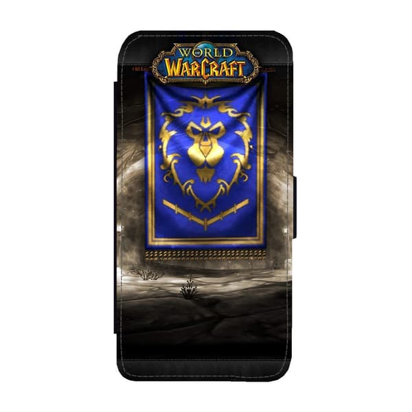 World of Warcraft Alliance Samsung Galaxy A22 Flip Mobilfodral