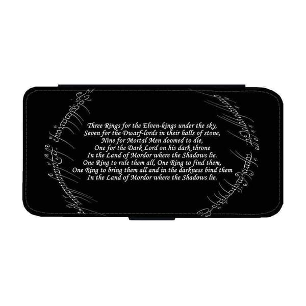 Black Speech Samsung Galaxy A33 5G Flip Telefonetui
