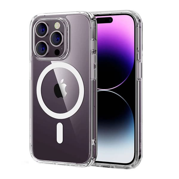 Deksel ESR Classic Hybrid for iPhone 14 Pro Max, Magsafe (klar)