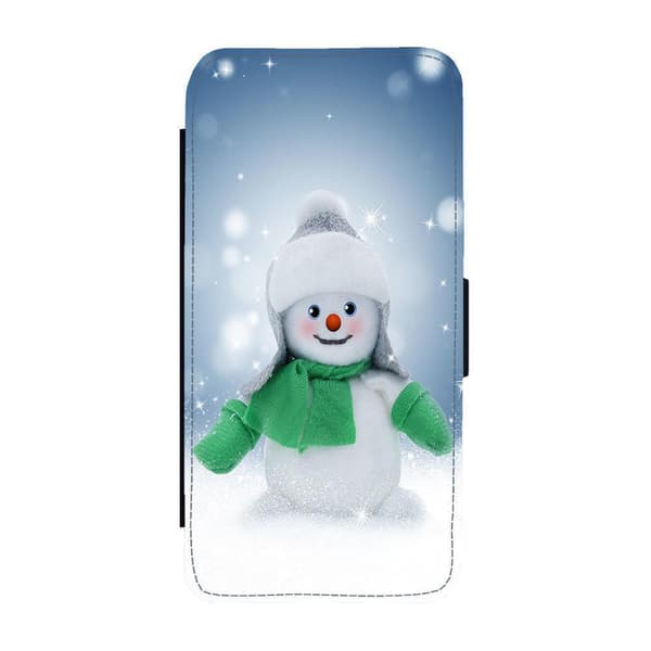 Snowman Flip-Etui Til Samsung Galaxy A52 5G