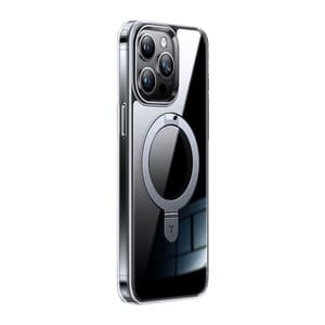 Torras puhelinkuori UPRO Ostand Clear iPhone 15 PRO:lle (läpinäkyvä)