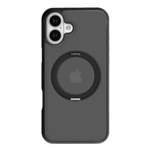 Torras Ostand Pro Cover til iPhone 16 Plus (sort)