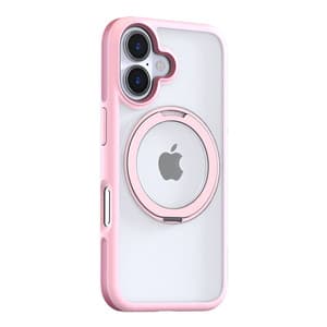 Torras Ostand R Fusion etui til iPhone 16 (Pink)