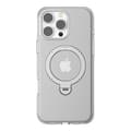 Miniatyrbillede 1 af 3: Torras Ostand Spin Series etui til iPhone 16 Pro (gennemsigtig)
