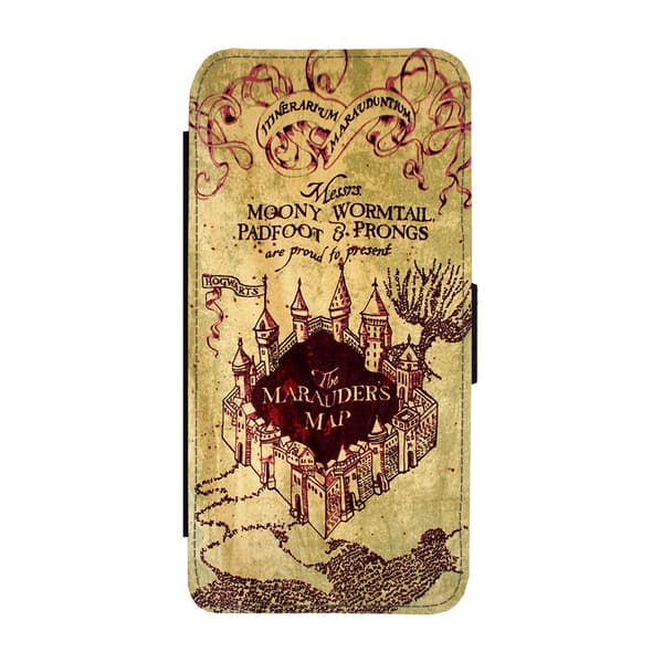 Harry Potter Marauder's Map iPhone XS Max Etui