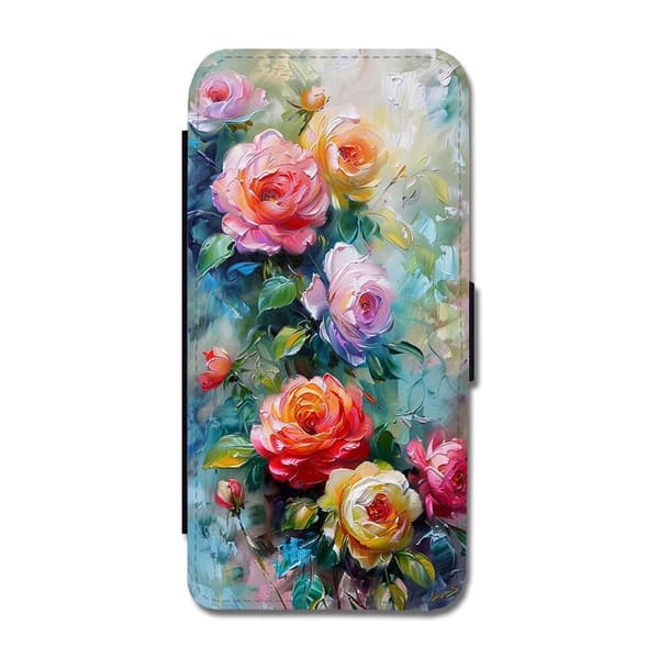 Roser Maleri iPhone XS Max Flip Telefonetui