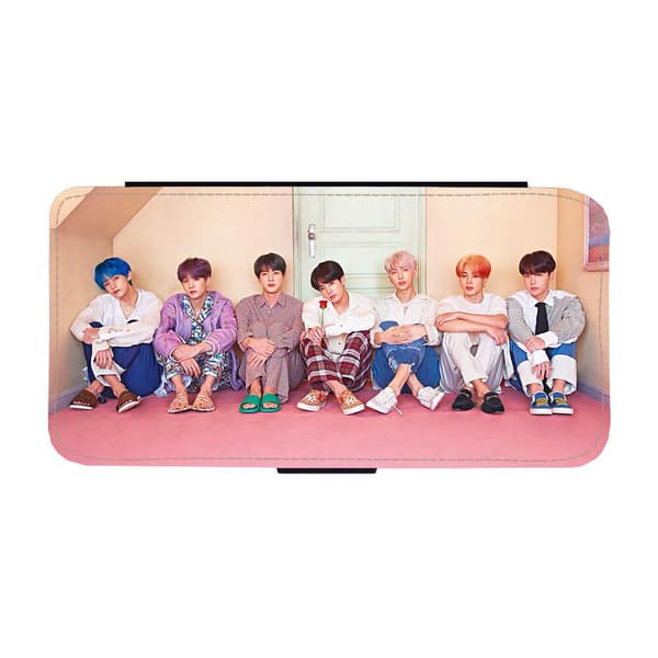 BTS Bangtan Boys 2019 iPhone X/iPhone XS Flip Mobilfodral