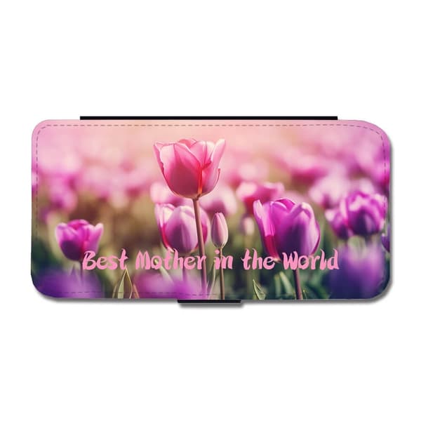 Best Mother in the World Samsung Galaxy S8+ Flip Telefonetui
