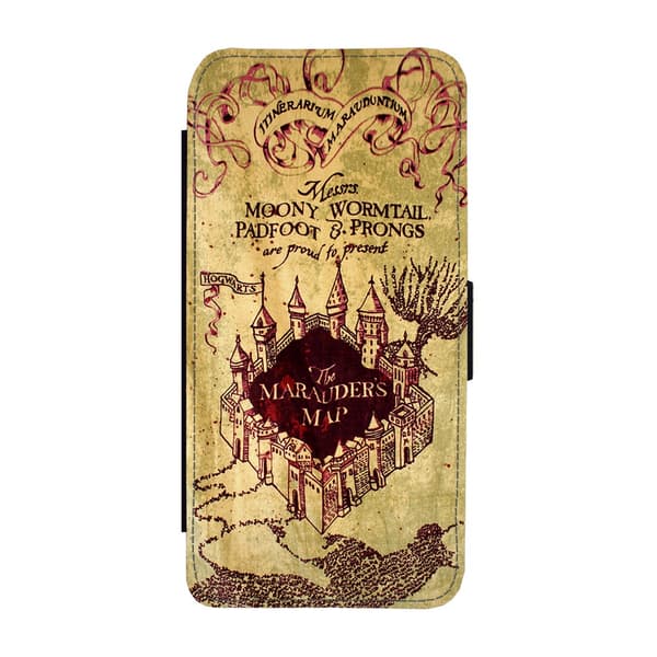 Harry Potter Marauder's Map Samsung Galaxy S10 Flip Telefonetui