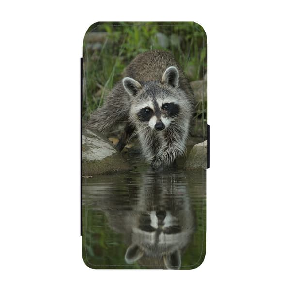 Raccoon Flip Telefonetui Til Samsung Galaxy S10