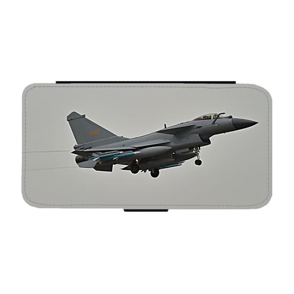 Chengdu J-10 Fighter Flip Telefonetui Til Samsung Galaxy S10e