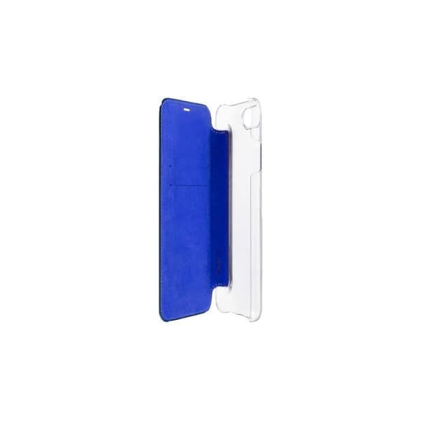 Fodral för iPhone 6/7/8/SE - Premium - Läder - Kristallbaksida - Grön - Trådlös laddning