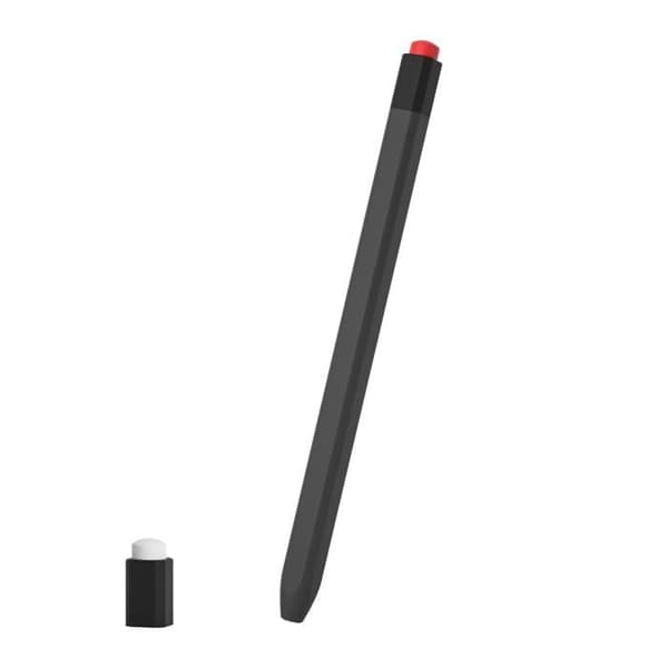 Coque - Avizar - Apple Pencil 1 - Fin skydd - Silikon - Stötabsorberande Svart