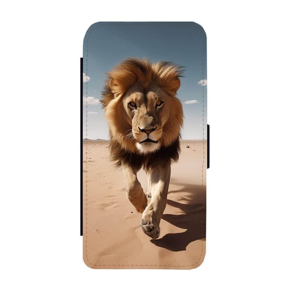 Dyr løve iPhone 11 Pro Max Flippetui