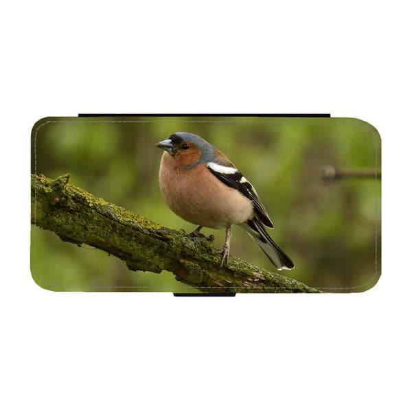 Bird Chaffinch Flip Telefonetui Til iPhone 12/iPhone 12 Pro