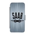 Miniatyrbilde 1 av 3: SAAB Logo Before 1969 iPhone 13 Pro Max Flip Telefonetui