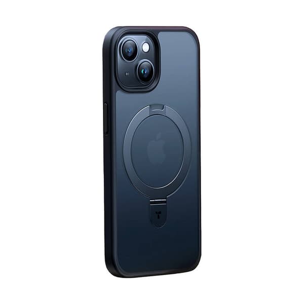 Torras puhelinkuori UPRO Ostand Matte iPhone 15:lle (musta)