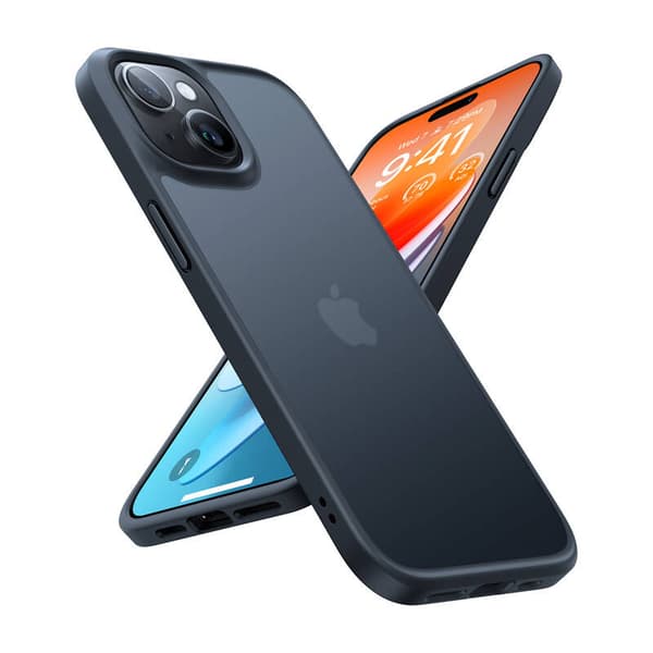 Torras puhelinkuori Guardian iPhone 15:lle (musta)