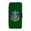 Miniatyrbillede 1 af 3: Harry Potter Slytherin iPhone 14 Pro Flip-Etui
