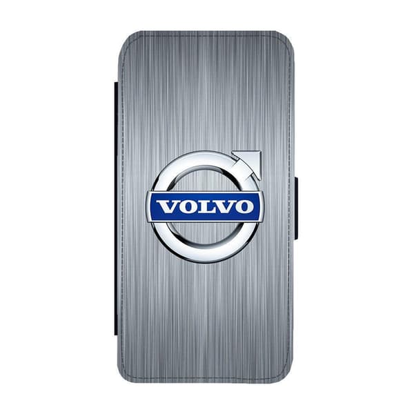 Volvo 2012 Logo iPhone 14 Pro Flip-Etui