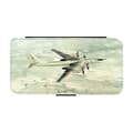 Miniatyrbillede 1 af 3: Tupolev Tu-95 Strategic Bomber Flip-Etui Til iPhone 14 Pro