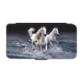 Miniatyrbilde 1 av 3: White Horses Flip Telefonetui Til iPhone 15