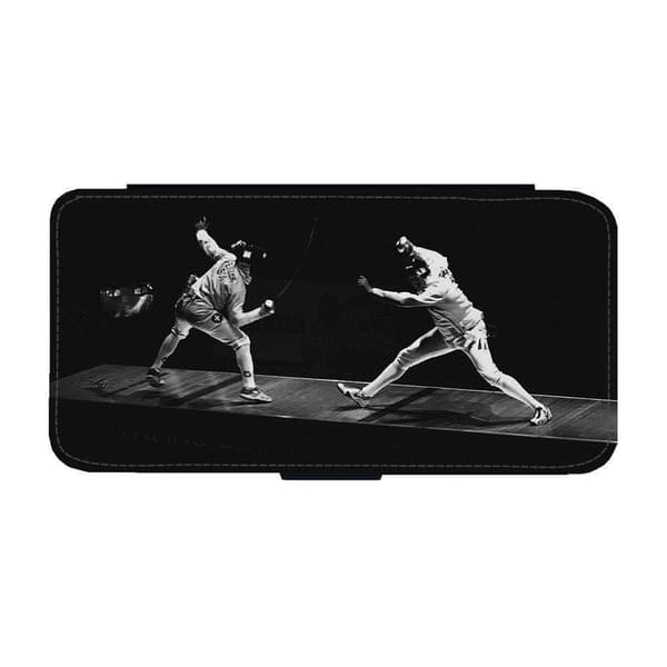 Sport Fencing Flip Telefonetui Til iPhone 15