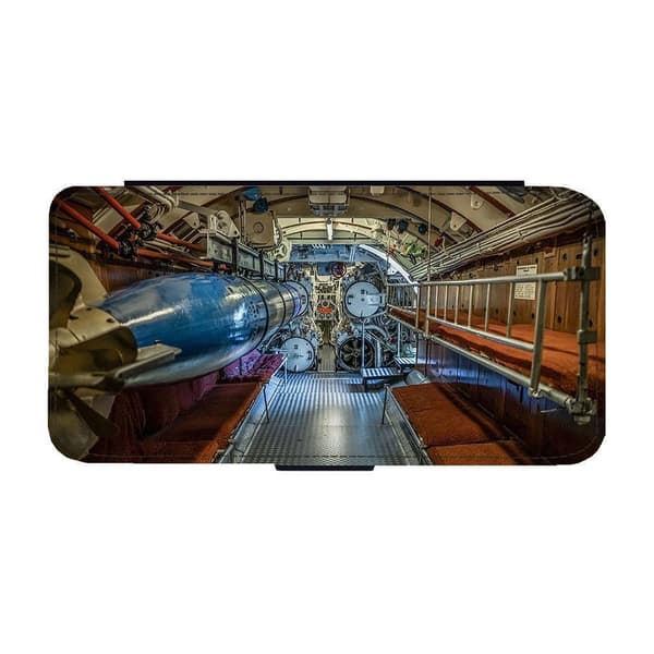 Navy Torpedo Boat Etui Til iPhone 15