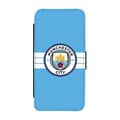 Miniatyrbilde 1 av 3: Manchester City 2016 Logo iPhone 15 Pro Max Flip Telefonetui