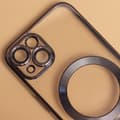 Miniatyrbillede 3 af 3: Colour Chrome-bagskærm med Magsafe til Samsung Galaxy A35 5G - Sort