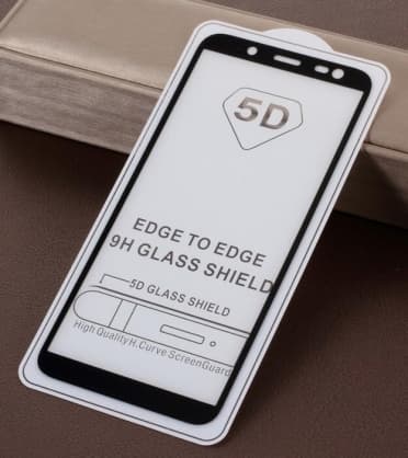 Andra mobiltelefontillbehör, "5D 0,3 mm härdat glas iPhone 13/ 13 Pro" Svart, Riff