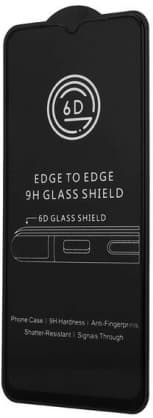 Andra mobiltelefontillbehör, "6D 0,4 mm härdat glas Xiaomi Redmi 13C/Poco C65" Svart, Riff