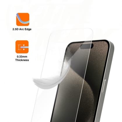 2.5D Normal Clear Glass iPhone 16, Vmax