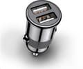 Miniatyrbillede 3 af 11: Mobil DC adapter hånd C-A06 Dual Port Smart Biloplader Sort, Joyroom