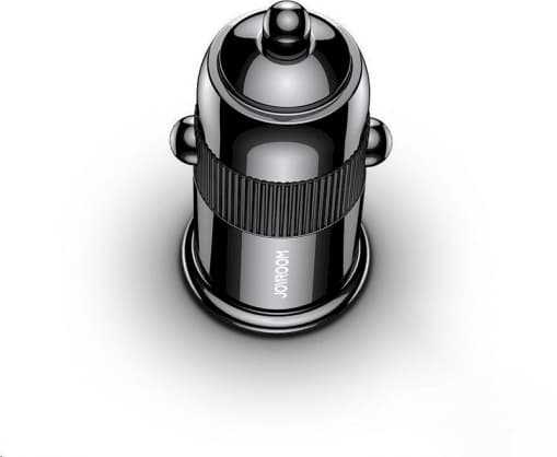 Mobil DC adapter hånd C-A06 Dual Port Smart Biloplader Sort, Joyroom
