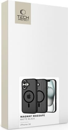 MagMat Magsafe Case iPhone 16" mat sort, Tech-Protect