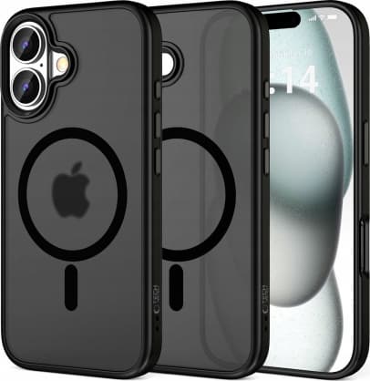 MagMat Magsafe Case iPhone 16" mat sort, Tech-Protect