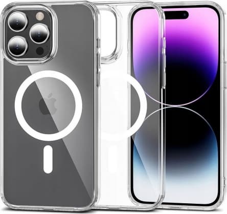 FlexAir Hybrid Magsafe Fodral iPhone 16 Pro" Klar, Tech-Protect