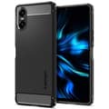Pikkukuva 2 / 4: Rugged Armour Matte Redmi Note 13" musta, Spigen