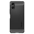 Pikkukuva 1 / 4: Rugged Armour Matte Redmi Note 13" musta, Spigen