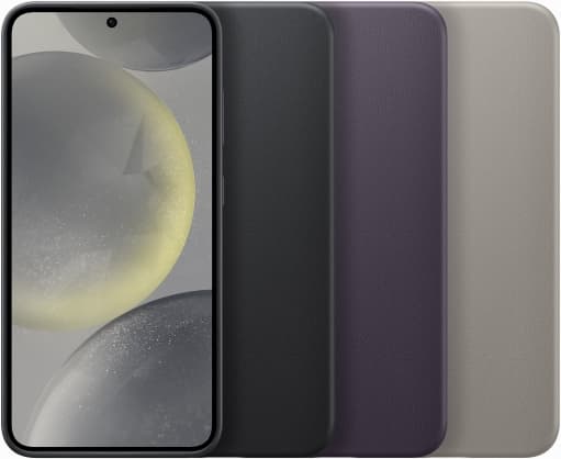 Vegansk læderetui til Galaxy S24 Plus" Dark Violet (GP-FPS926HCAVW), Samsung