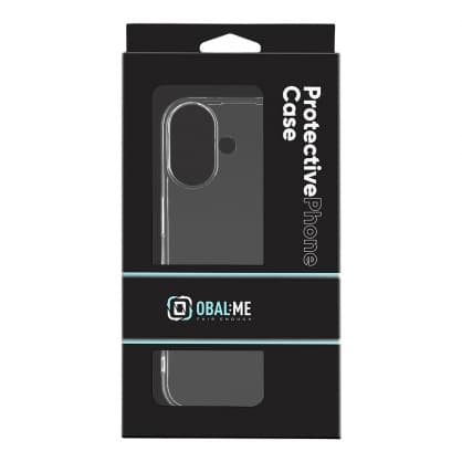 TPU-kuori Apple iPhone 16:lle läpinäkyvä, Obal:Me