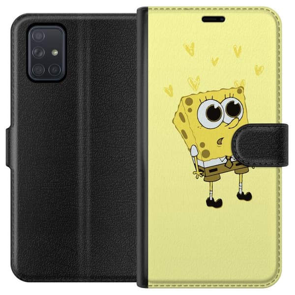 Samsung Galaxy A71 Plånboksfodral SpongeBob SquarePants